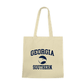 W Republic Georgia Southern Eagles Institutional Tote Bags Natural 1102-718