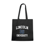 W Republic Lincoln University Blue Tigers Institutional Tote Bags Natural 1102-720