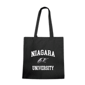 W Republic Niagara University Purple Eagles Institutional Tote Bags Natural 1102-723