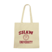 W Republic Shaw University Bears Institutional Tote Bags Natural 1102-726