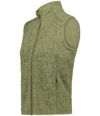 Holloway Ladies Alpine Sweater Fleece Vest 223742