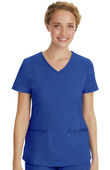 Healing Hands Women's Juliet V-Neck Yoga Scrub Top 2245