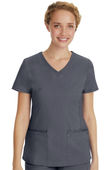 Healing Hands Women's Juliet V-Neck Yoga Scrub Top 2245