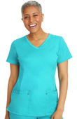 Healing Hands Women's Juliet V-Neck Yoga Scrub Top 2245