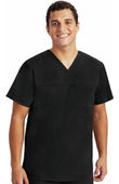 Healing Hands Men's Justin Solid Scrub Top 2330