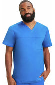 Healing Hands Men's Justin Solid Scrub Top 2330