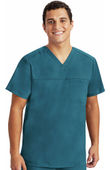Healing Hands Men's Justin Solid Scrub Top 2330