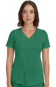 Healing Hands Women's Monica V-Neck Solid Scrub Top 2500