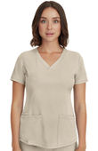 Healing Hands Women's Monica V-Neck Solid Scrub Top 2500