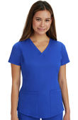 Healing Hands Women's Monica V-Neck Solid Scrub Top 2500