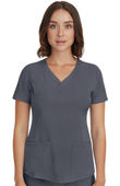 Healing Hands Women's Monica V-Neck Solid Scrub Top 2500