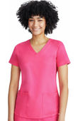 Healing Hands Women's Monica V-Neck Solid Scrub Top 2500
