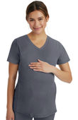 Healing Hands Women's Mila Maternity Solid Scrub Top 2510