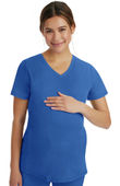 Healing Hands Women's Mila Maternity Solid Scrub Top 2510