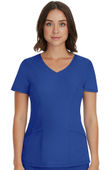 Healing Hands Women's Madison Mock Wrap Solid Scrub Top 2525