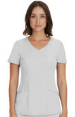 Healing Hands Women's Madison Mock Wrap Solid Scrub Top 2525