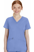 Healing Hands Women's Mariah Rib Trim Scrub Top 2530
