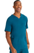 Healing Hands Men's Matthew V-Neck Solid Scrub Top 2590