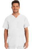 Healing Hands Men's Matthew V-Neck Solid Scrub Top 2590
