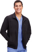 Healing Hands Men's Jonathan Bomber Solid Scrub Jacket 5530