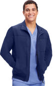 Healing Hands Men's Jonathan Bomber Solid Scrub Jacket 5530