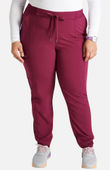 Cherokee Women's Mid Rise Jogger Scrub Pant CK138A