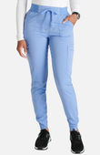 Cherokee Women's Mid Rise Jogger Scrub Pant CK138A