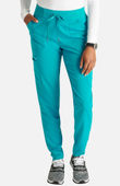 Cherokee Women's Mid Rise Jogger Scrub Pant CK138A