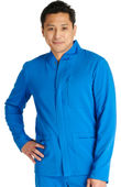 Cherokee Men's 3 Pocket Zip Front Scrub Jacket CK329A