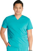 Cherokee Men's V-Neck 3 Pocket Scrub Top CK719A