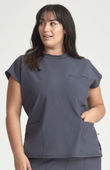 Cherokee Women's Mock Neck Scrub Top CK742A