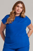Cherokee Women's Mock Neck Scrub Top CK742A
