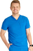 Cherokee Men's V-Neck 4 Pocket Scrub Top CK752A
