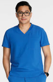 Cherokee Men's V-Neck Scrub Top CK824A