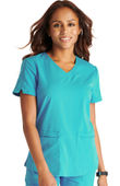 Cherokee Women's V-Neck 2 Pocket Scrub Top CK837A