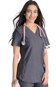 Cherokee Women's V-Neck Scrub Top CK843