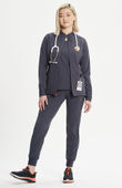 Infinity Women's Zip Front Scrub Jacket IN320A