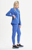 Infinity Women's Zip Front Scrub Jacket IN320A
