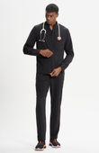 Infinity Men's Zip Front Scrub Jacket IN350A