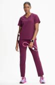 Infinity Women's V-Neck Scrub Top IN620A