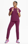 Infinity Women's Henley Scrub Top IN622A