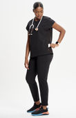 Infinity Women's Henley Scrub Top IN622A