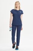 Infinity Women's Henley Scrub Top IN622A