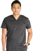 Cherokee Workwear Men's Mesh Trim Scrub Top WW751