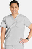 Cherokee Workwear Men's Mesh Trim Scrub Top WW751