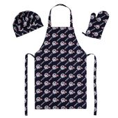 NFL-699 Northwest New England Patriots 3-Pc Set Apron, Mitt, Hat 