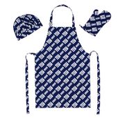 NFL-699 Northwest New York Giants 3-Pc Set Apron, Mitt, Hat 