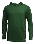 BAW Adult Long Sleeve Soft-Tek Hoodie PC108 DKGREEN Primary
