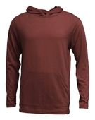BAW Adult Long Sleeve Soft-Tek Hoodie PC108 ANTIC MAROON Primary