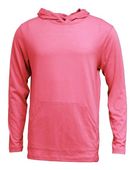 BAW Adult Long Sleeve Soft-Tek Hoodie PC108 BUBBLEGUM Primary